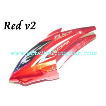dfd-f101-f101a-f101b helicopter parts V2 head cover (red color)